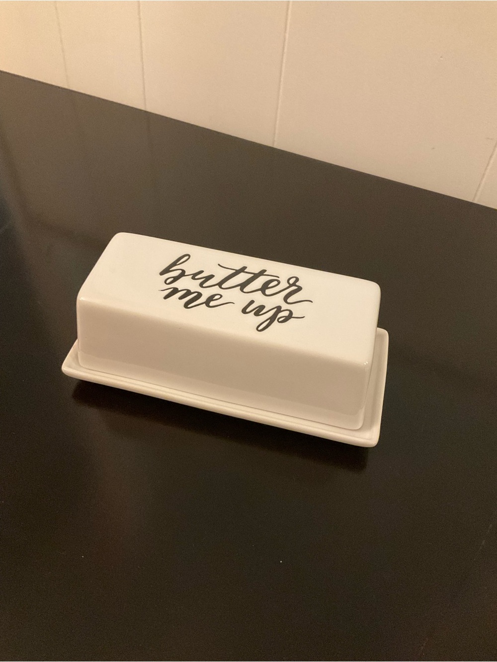Threshold "Butter Me Up" stoneware butter dish